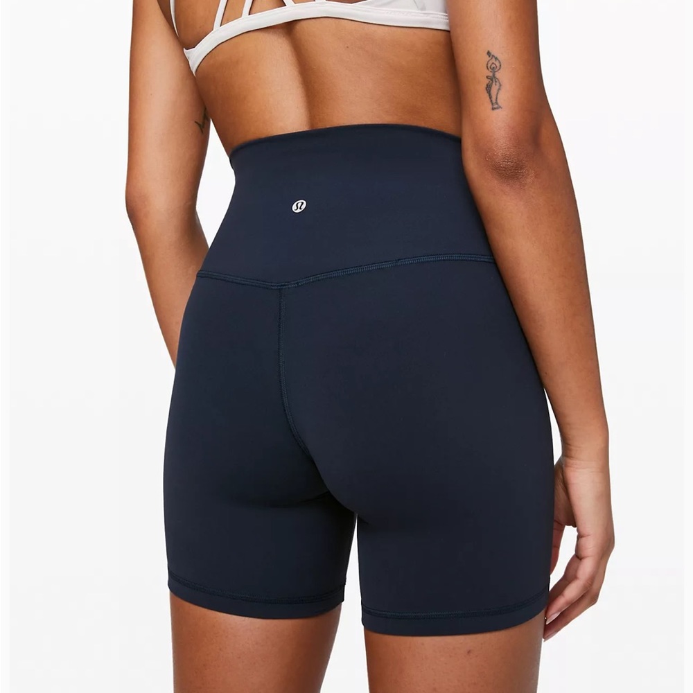 lululemon align 6 in biker shorts